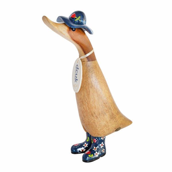 DCUK Duckling – Floral Hat and Welly Boots