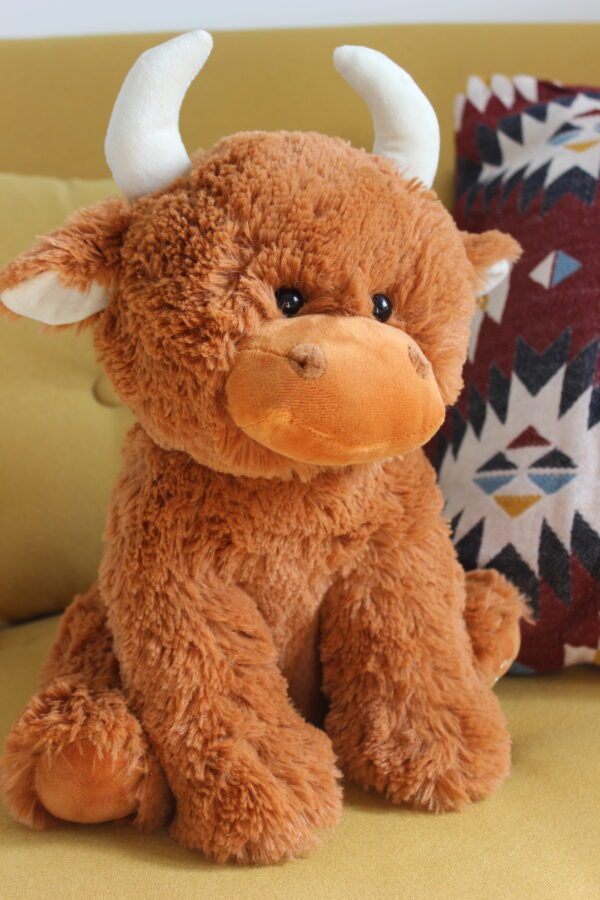 Large Highland Brown Coo Cow - Image 2