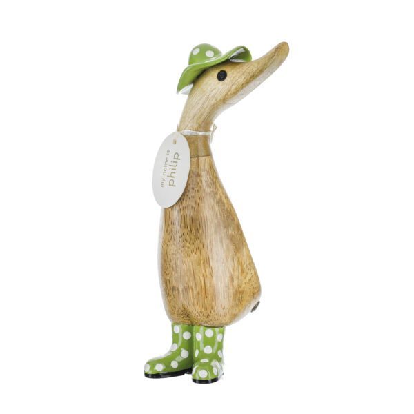 DCUK Ducklings – Spotty Hats and Welly Boots Green