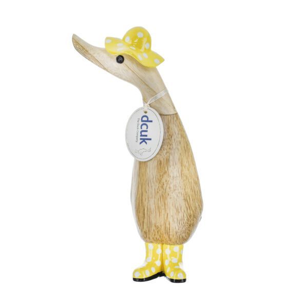 DCUK Ducklings – Spotty Hats and Welly Boots Yellow