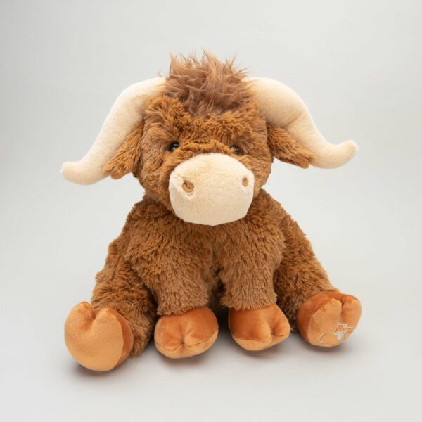 Large Longhorn Brown Highland Coo Cow
