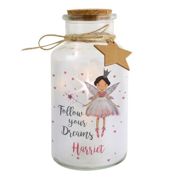 Personalised Fairy LED Glass Jar - Image 2