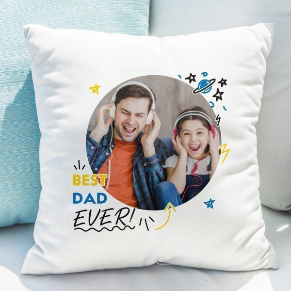 Personalised Best Ever Photo Upload Cushion - Image 4