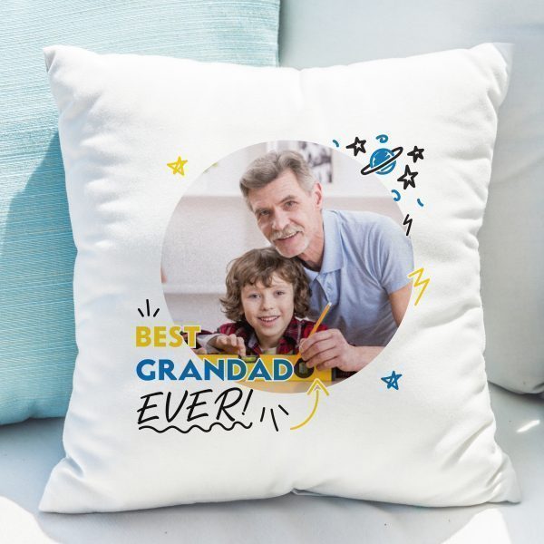 Personalised Best Ever Photo Upload Cushion - Image 3