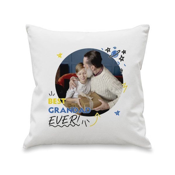 Personalised Best Ever Photo Upload Cushion - Image 5