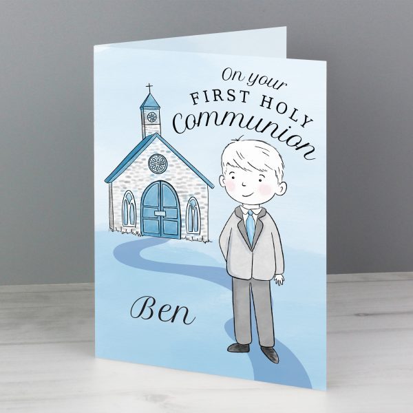 Personalised Boys First Holy Communion Card - Image 7