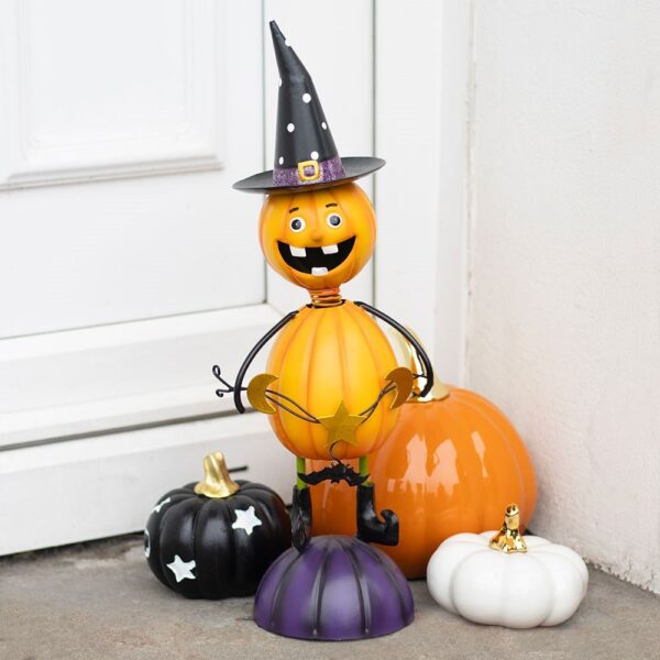 🎃 Cheerful Pumpkin Man Halloween Decoration 🎃 - Image 2