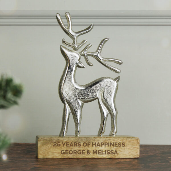 Personalised Stag Ornament - Image 4
