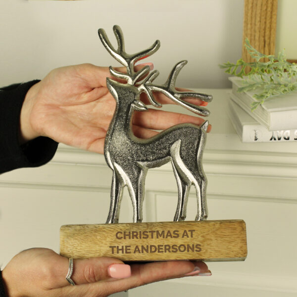 Personalised Stag Ornament - Image 2