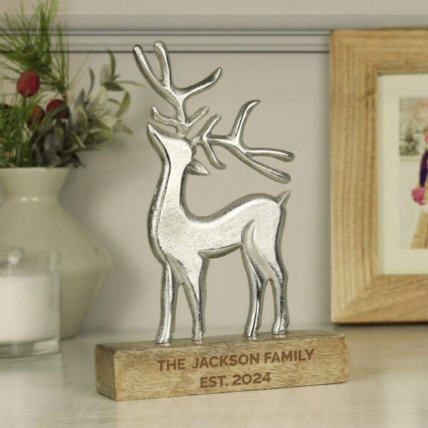 Personalised Stag Ornament - Image 7