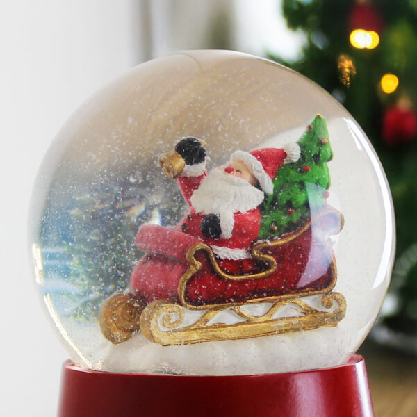 Personalised Musical Santa Globe - Image 2