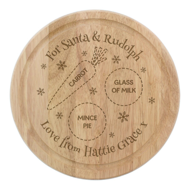 Personalised Christmas Eve Mince Pie Board - Image 5