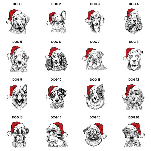 Personalised Dog Breed Christmas Bauble - Image 9