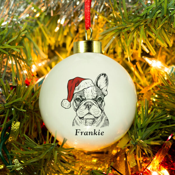 Personalised Dog Breed Christmas Bauble - Image 7