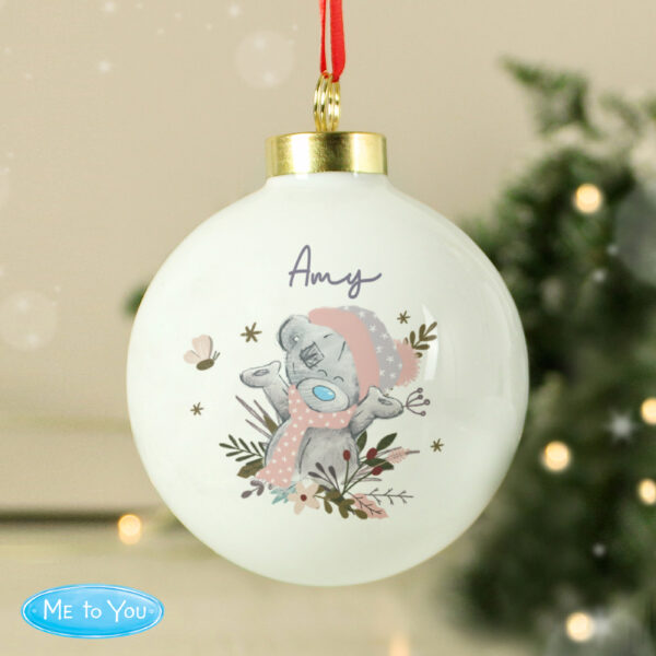 Personalised Me to You Cosy Winter Bauble - Image 5