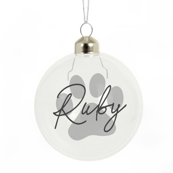 Personalised Pet Glass Bauble - Image 2
