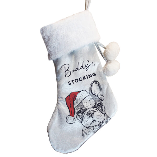 Personalised Dog Breed Christmas Stocking - Image 3