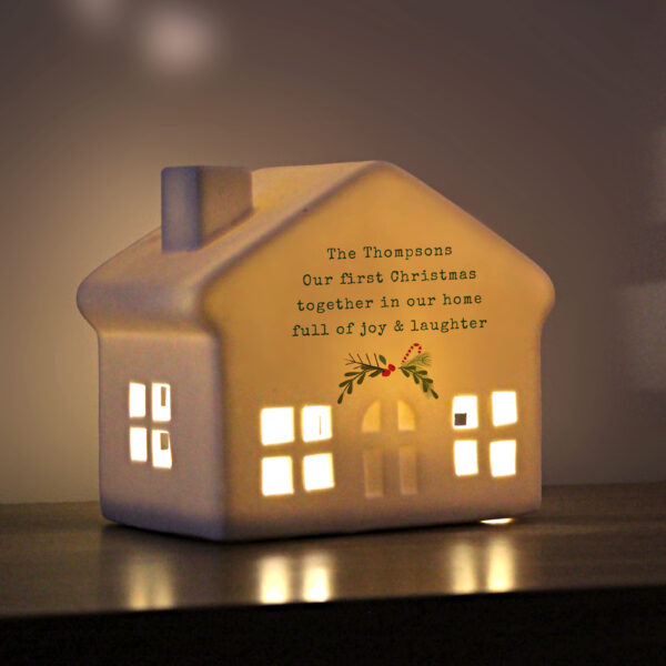 Personalised Christmas LED House - Image 2