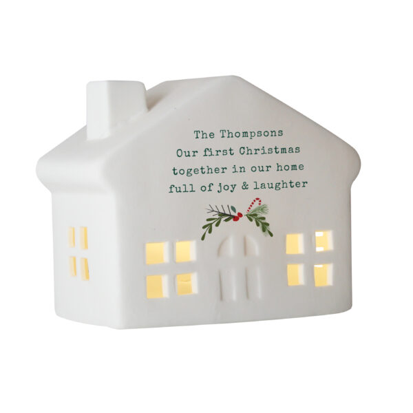 Personalised Christmas LED House - Image 9