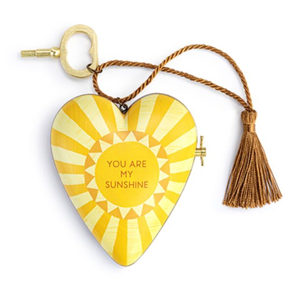 You Are My Sunshine Musical Art Heart – Heart-Shaped Keepsake Gift - Image 6