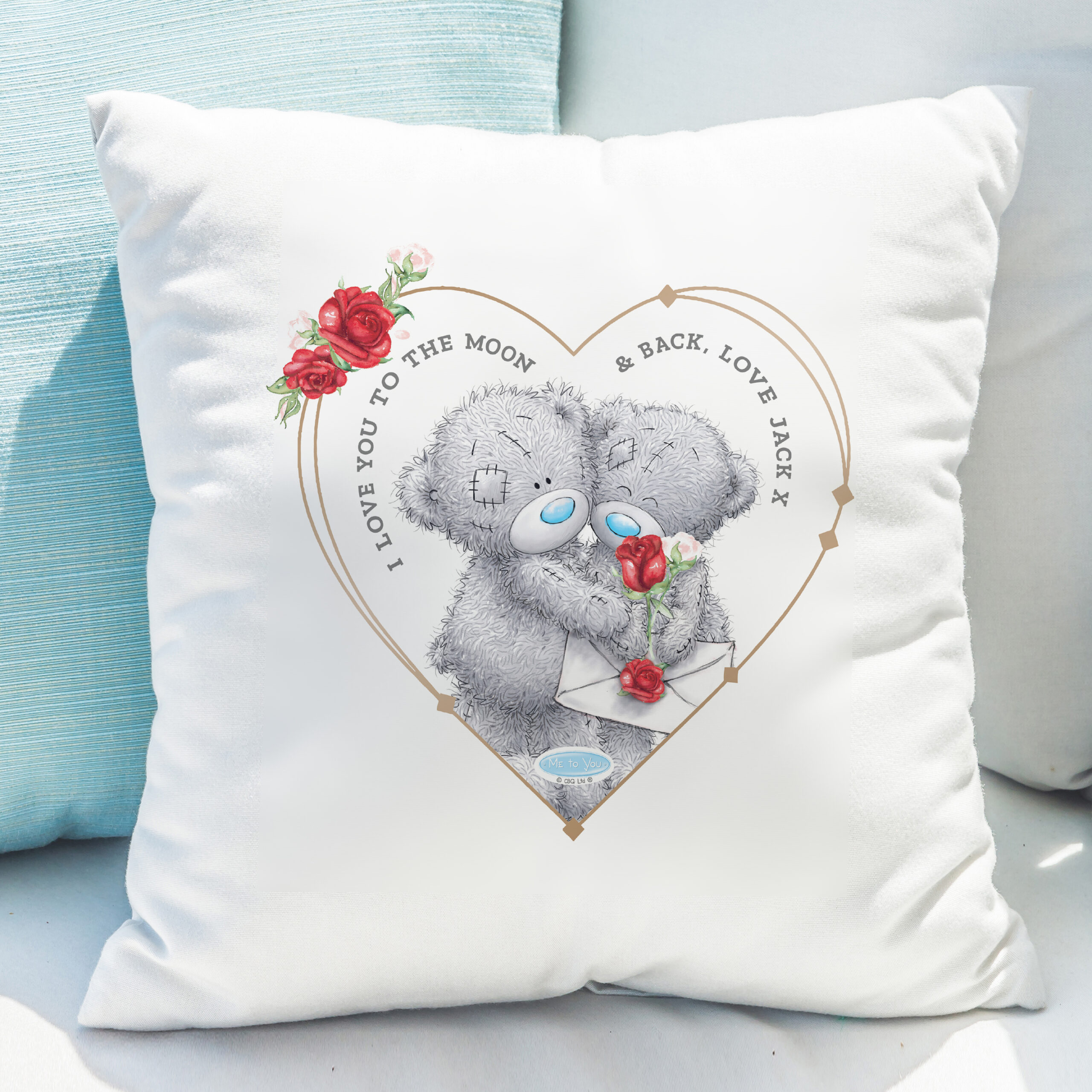 Personalised Me to You Valentine Cushion - Image 4
