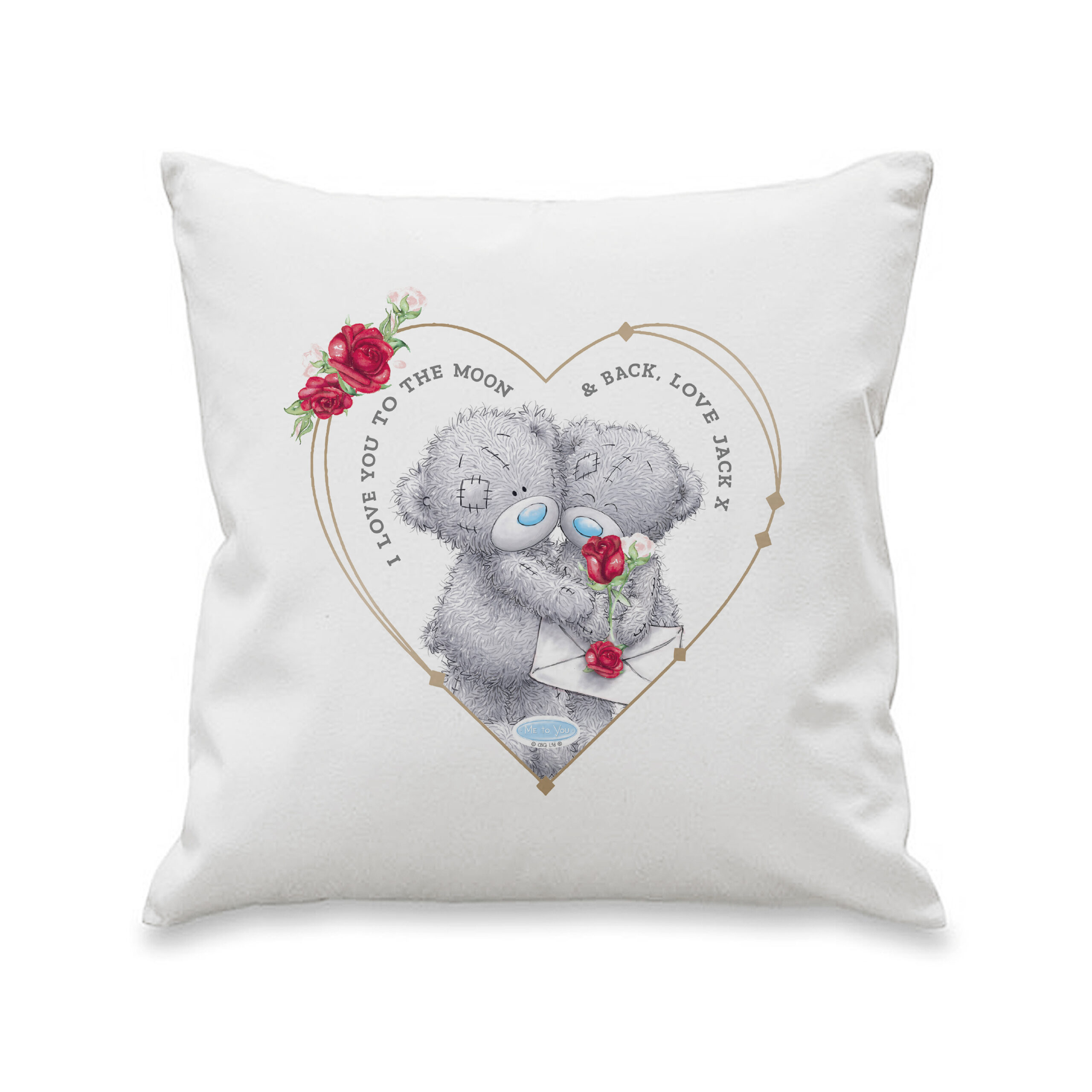 Personalised Me to You Valentine Cushion - Image 3