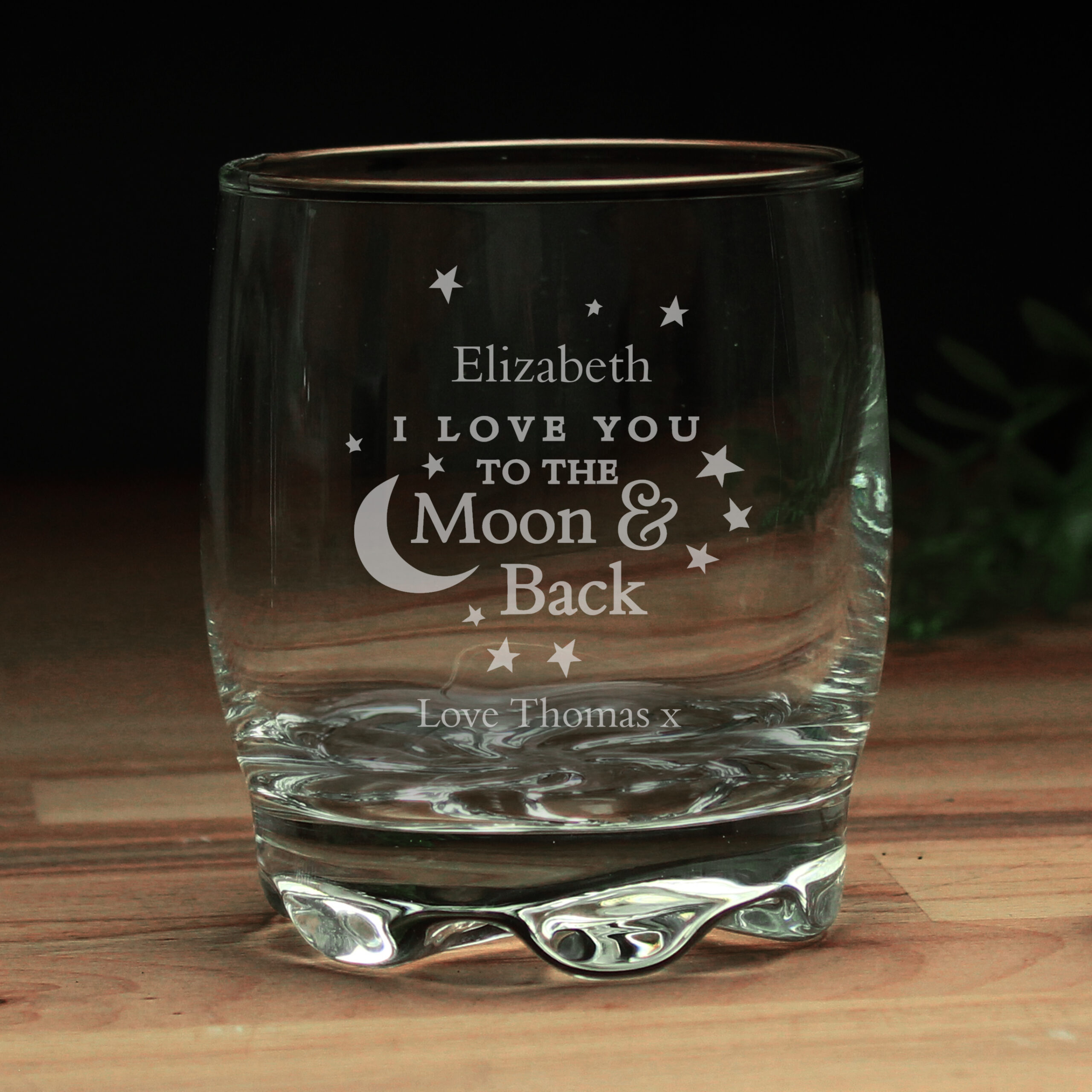 Personalised To the Moon and Back... Tumbler - Image 3