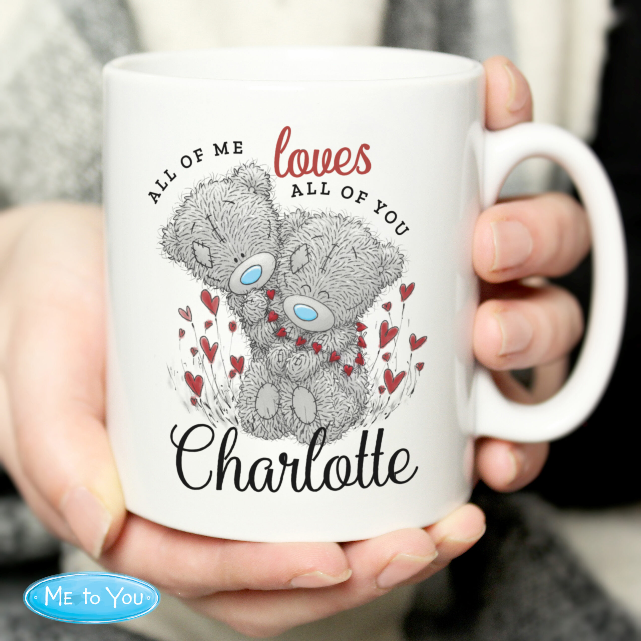 Personalised Me to You Valentine Mug - Image 4