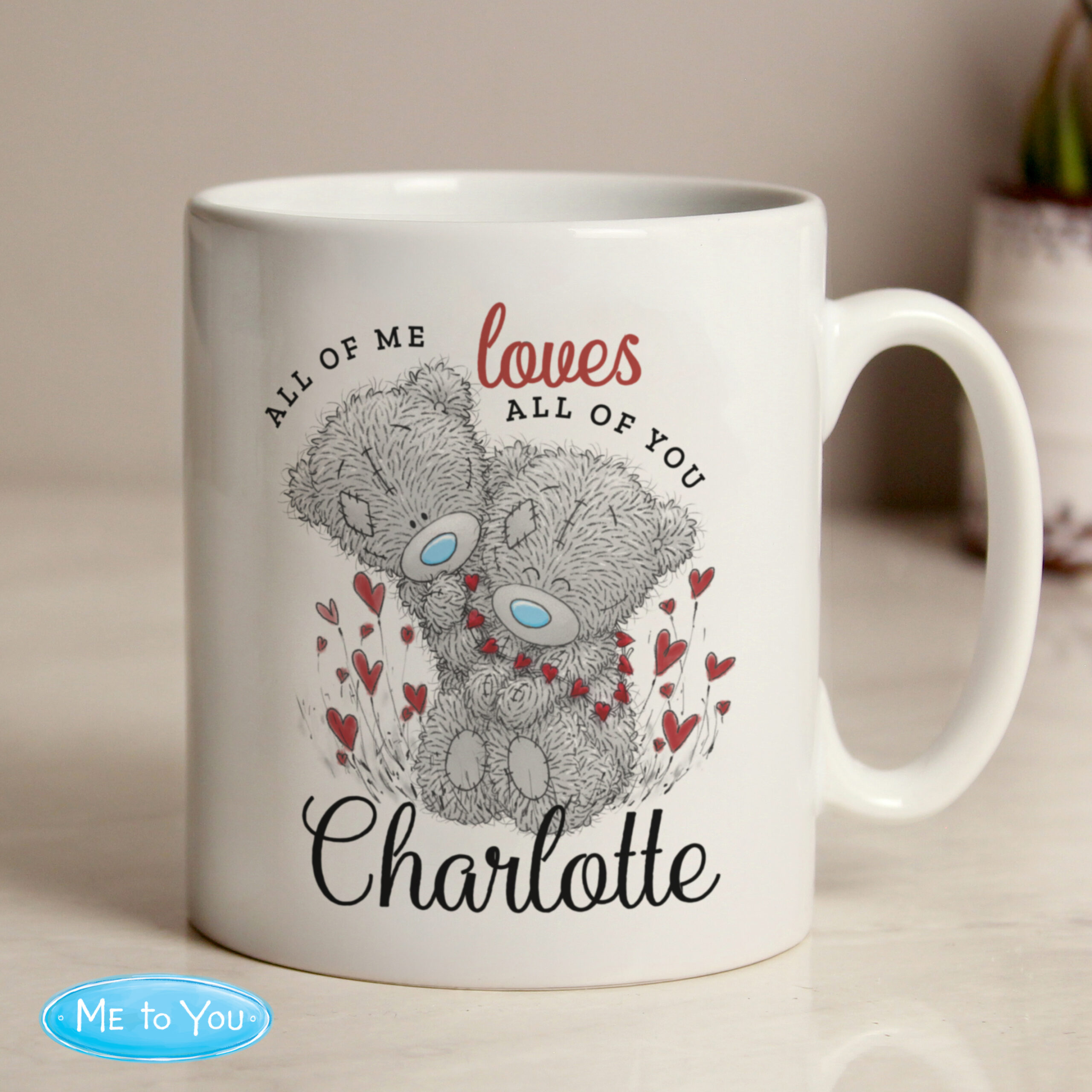 Personalised Me to You Valentine Mug - Image 3