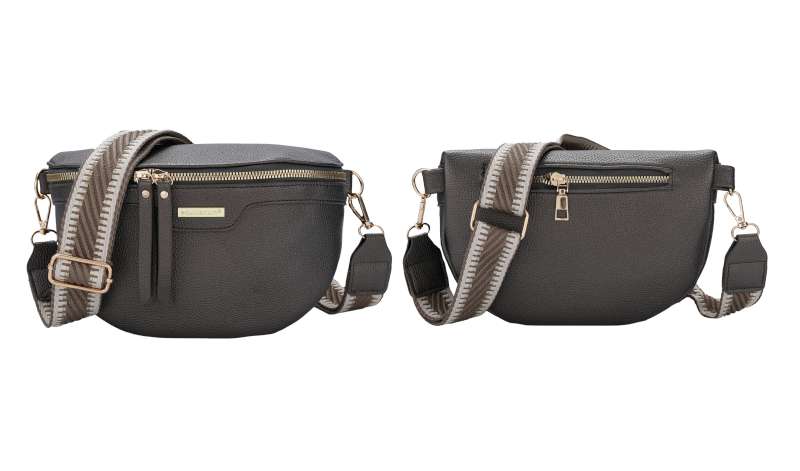 Cross Body Bum Bag Bronze - Image 2