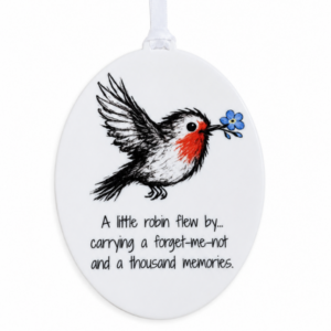 A Thousand Memories Robin Plaque