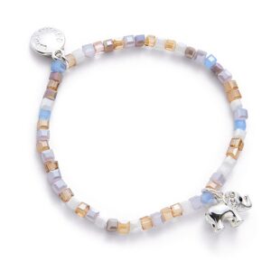Girls Little Ellie THE ELEPHANT  Silver Plated Bracelet