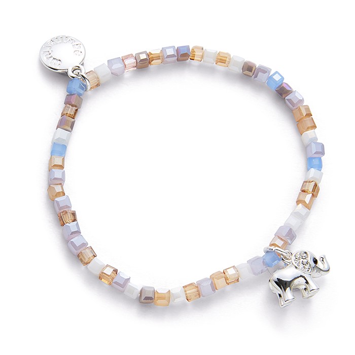 Girls Little Ellie Silver Plated Bracelet