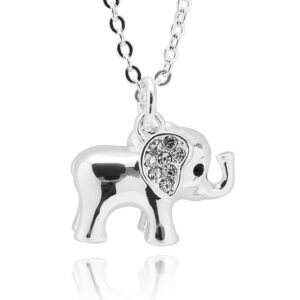 Girls Little Ellie Silver Plated Necklace