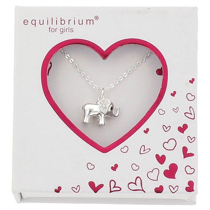 Girls Little Ellie Silver Plated Necklace - Image 2