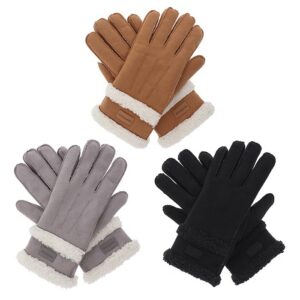 Luxury Faux Sheepskin Gloves