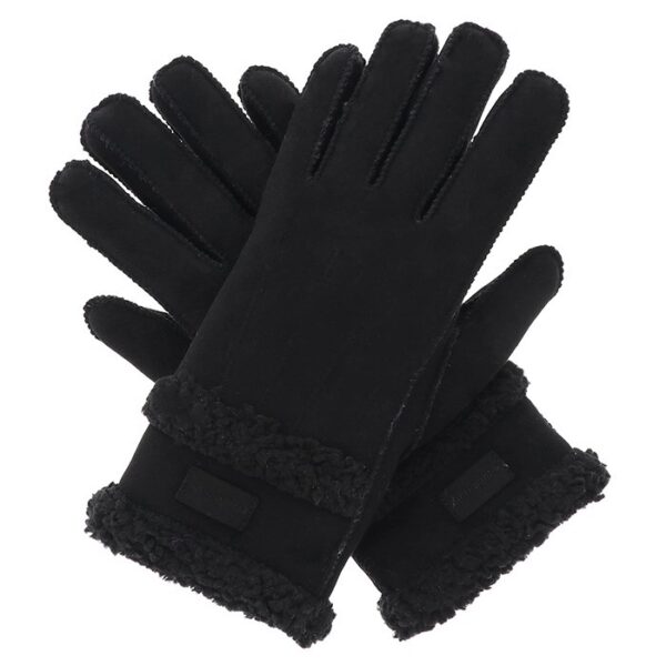 Luxury Faux Sheepskin Gloves - Image 4