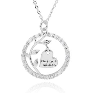 Natures Words Silver Plated Necklace Million