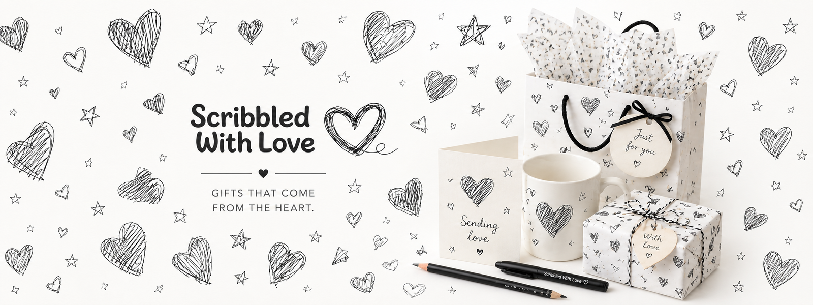 Scribbled With Love taxonomy hero