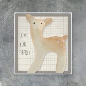 East of India Boxed deer-Love you deerly