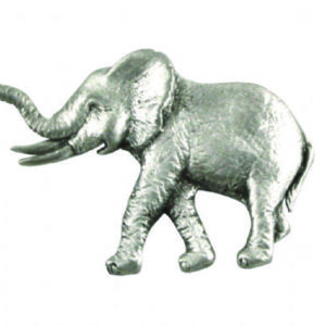 Pewter Elephant Lapel Pin