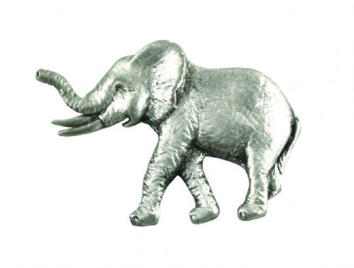 Pewter Elephant Lapel Pin