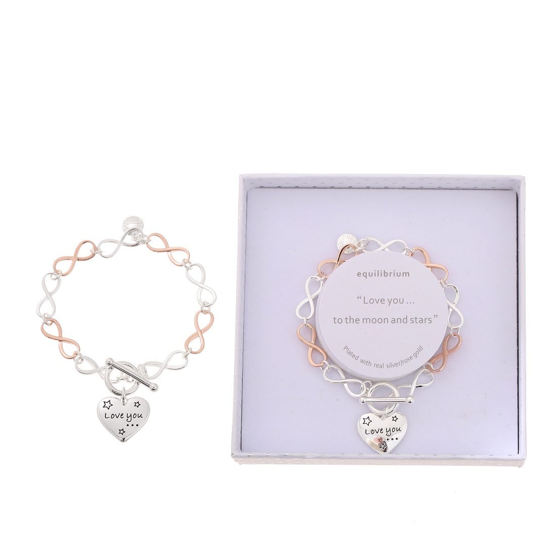Love You to the Moon and Stars Bracelet – Equilibrium