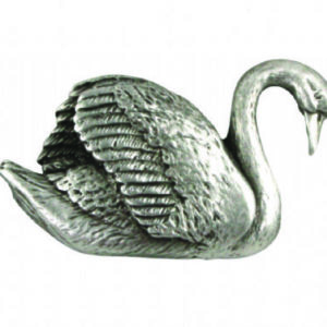 Swan Pewter Lapel Pin